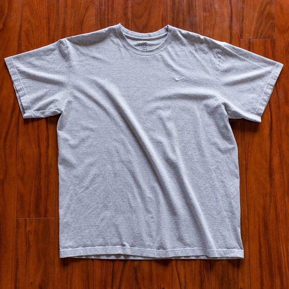 Nike Other - Nike Loose Fit Embroidered Check Logo Tee